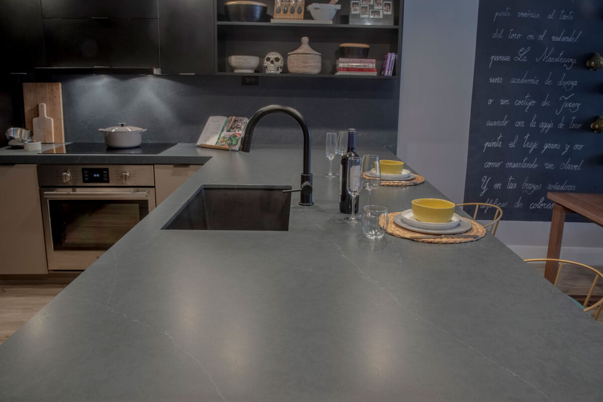 Charcoal Soapstone Silestone GRAMAR
