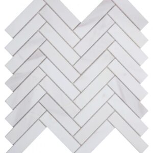 Herringbone White