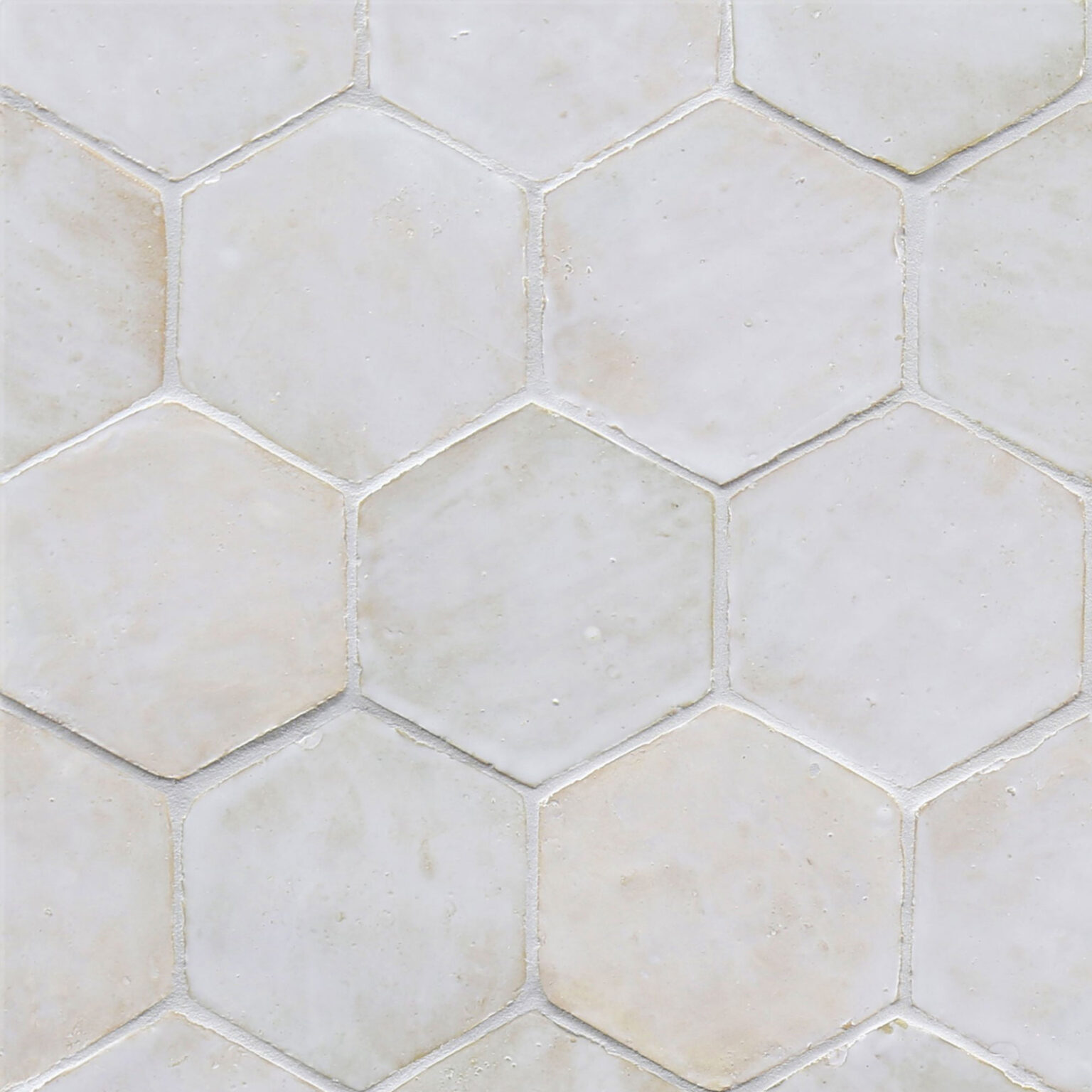 Zellige Desert 4″ Hex GRAMAR